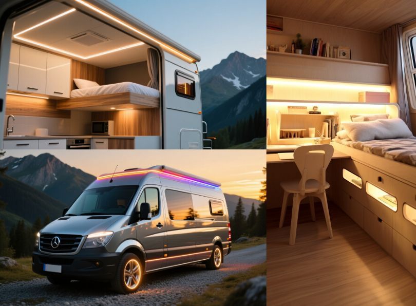 Camping-cars, caravanes et remorques : les LED sur la route